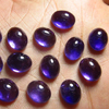 9x11 mm - 10 Pcs - Trully Gorgeous Quality Natural Purple Colour - AMETHYST - Oval Shape Cabochon